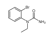 1-(2-bromophenyl)-1-(ethyl)urea结构式