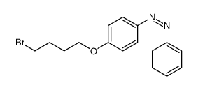 [4-(4-bromobutoxy)phenyl]-phenyldiazene结构式