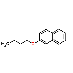 2-丁氧基萘结构式