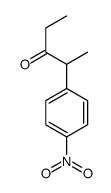 2-(4-nitrophenyl)pentan-3-one结构式