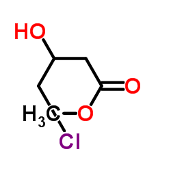 4-氯-3-羟基丁酸甲酯结构式