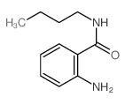 2-氨基-n-丁基苯甲酰胺结构式