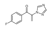 1-(4-fluorophenyl)-2-(1,2,4-triazol-1-yl)prop-2-en-1-one结构式