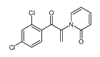 1-[3-(2,4-dichlorophenyl)-3-oxoprop-1-en-2-yl]pyridin-2-one结构式