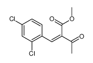 methyl 2-[(2,4-dichlorophenyl)methylidene]-3-oxobutanoate结构式