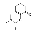 O-(6-oxocyclohexen-1-yl) N,N-dimethylcarbamothioate结构式