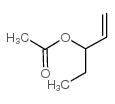 乙酸-1-乙基-2-丙烯酯结构式