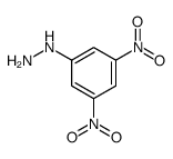 (3,5-dinitrophenyl)hydrazine结构式