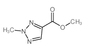2-甲基-1,2,3-三氮唑-4-甲酸甲酯结构式
