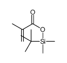 [tert-butyl(dimethyl)silyl] 2-methylprop-2-enoate结构式