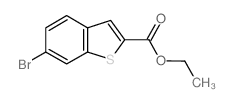 6-溴-苯并[b]噻吩-2-羧酸乙酯结构式