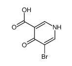 5-溴-4-羟基吡啶-3-甲酸结构式