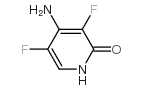 4-氨基-3,5-二氟-2(1h)-吡啶酮结构式