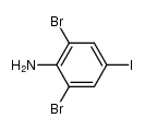 2,6-dibromo-4-iodoaniline结构式