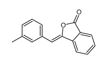 3-[(3-methylphenyl)methylidene]-2-benzofuran-1-one结构式