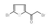 2-溴-1-(5-溴噻吩)-2-乙酮结构式