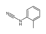 (2-methylphenyl)cyanamide结构式