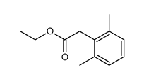 ethyl 2-(2,6-dimethylphenyl)acetate结构式