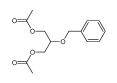 acetic acid,2-phenylmethoxypropane-1,3-diol结构式