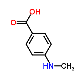 4-(甲基氨基)苯甲酸结构式
