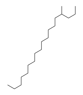 4-methyloctadecane结构式