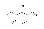 3,5-diethylhepta-1,6-dien-4-ol结构式