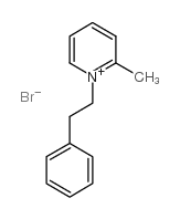1-苯乙基-2-甲基吡啶溴化物结构式
