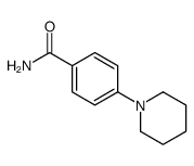 4-(Piperidin-1-yl)benzamide结构式
