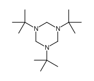 1,3,5-tri-tert-butylhexahydro-1,3,5-triazine结构式