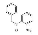 2-benzylsulfinylaniline结构式