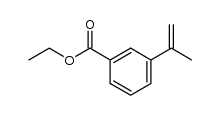 ethyl 3-isopropenylbenzoate结构式