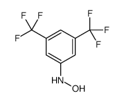 N-[3,5-bis(trifluoromethyl)phenyl]hydroxylamine结构式