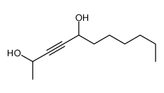 undec-3-yne-2,5-diol结构式