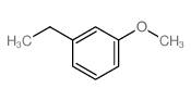 Benzene,1-ethyl-3-methoxy-结构式