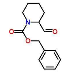 1-CBZ-2-哌啶甲醛结构式