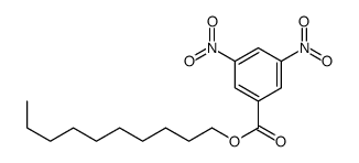 decyl 3,5-dinitrobenzoate结构式