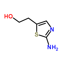 2-氨基-5-(2-羟乙基)噻唑结构式