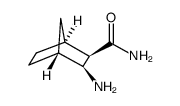 二烯-3-氨基双环[2.2.1]庚烷-2-羧酸酰胺结构式