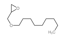 Oxirane,2-[(nonyloxy)methyl]-结构式