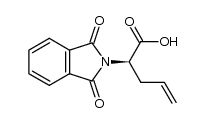 (R)-2-phthalimidopent-4-enecarboxylic acid结构式