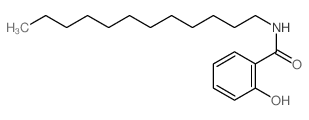 Benzamide,N-dodecyl-2-hydroxy-结构式