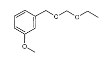 3-methoxy-1-[(ethoxymethoxy)methyl]benzene结构式
