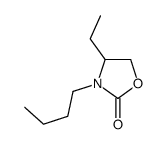 3-butyl-4-ethyl-1,3-oxazolidin-2-one结构式