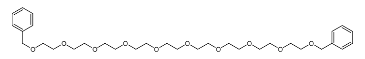 2-[2-[2-[2-[2-[2-[2-[2-(2-phenylmethoxyethoxy)ethoxy]ethoxy]ethoxy]ethoxy]ethoxy]ethoxy]ethoxy]ethoxymethylbenzene结构式