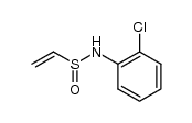 N-(2-chlorophenyl)ethenesulfinamide结构式