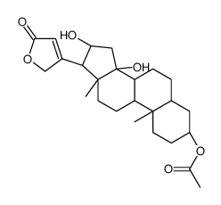 gitoxigenin 3-acetate结构式