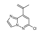 6-chloro-8-prop-1-en-2-ylimidazo[1,2-b]pyridazine结构式
