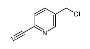 5-(chloromethyl)pyridine-2-carbonitrile结构式