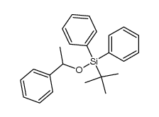 1-(tert-butyldiphenylsiloxy)-1-phenylethane结构式