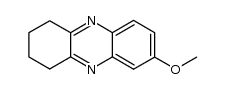 7-methoxy-1,2,3,4-tetrahydro-phenazine结构式